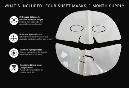 Overnight Collagen Treatment Mask (4 pc)